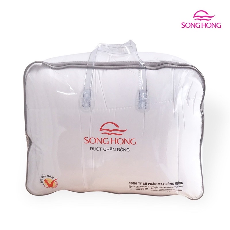 Ruột chăn bông Sông Hồng loại dày cho mùa đông, mền cao cấp