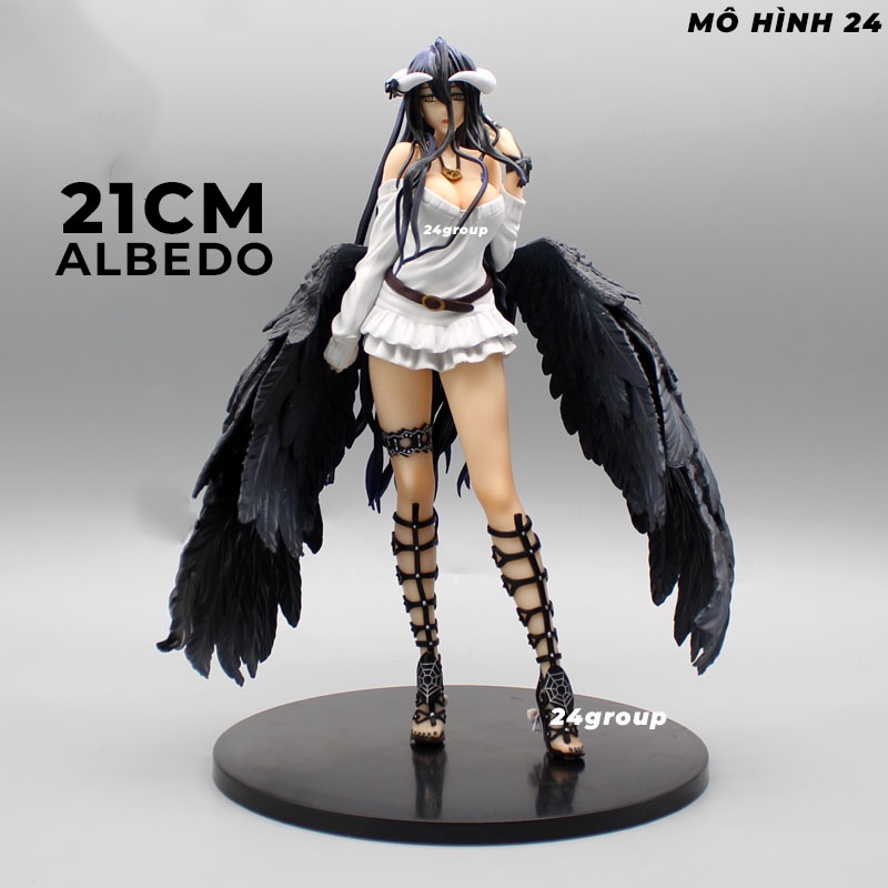 Mô hình nhân vật Nữ tổng quản Overlord Albedo Nazarick so-bin Ainz Ooal Gown figure tượng đồ chơi Overlord 3 III