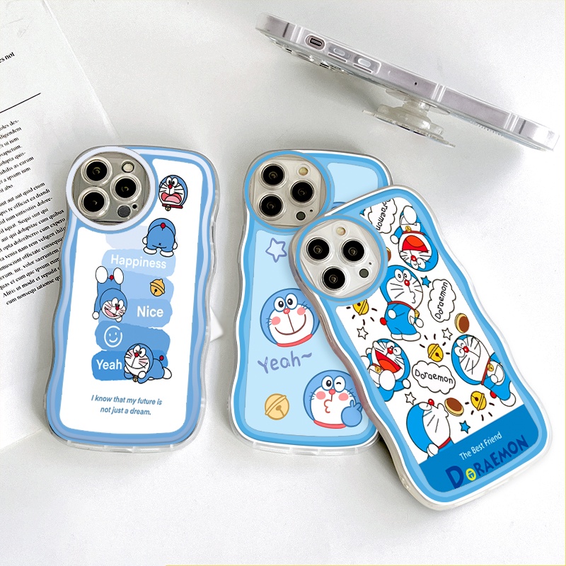 Samsung Galaxy A30 A20 A20S A31 A32 A33 A53 A54 4G 5G Cho Ốp lưng điện thoại In Hình Doraemon