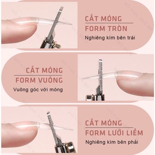 Kìm cắt móng giả tạo form