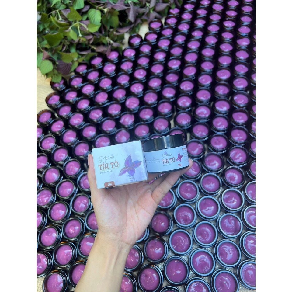 Mặt Nạ Tía Tô Dành Cho Da Nám, Tàn Nhang  50g