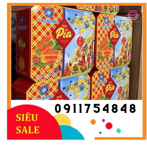 Bánh Pía thập cẩm Cao Lợi Hưng_Quà tặng trung thu như ý, sum vầy, nhân đậu, nhân dứa và nhân chay_Đặc sản Sóc Trăn