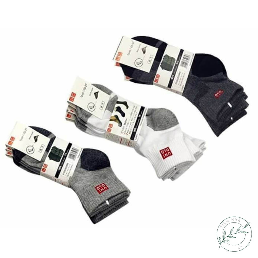 Set 5 đôi/ Set 10 đôi Đôi Tất ,Vớ Nam Cổ Dài U.ni Hàng Xuất Chất Liệu Nano Chống Hôi Chân