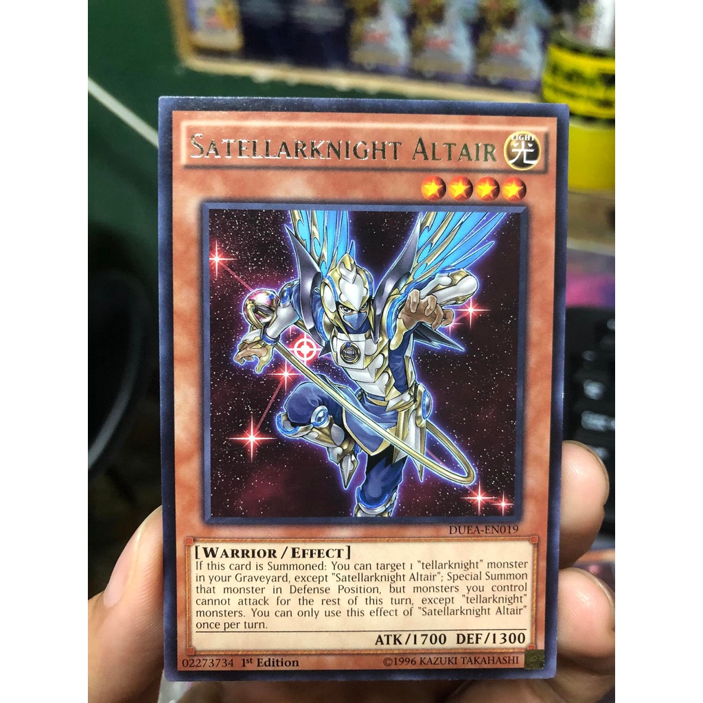 Thẻ bài Yugioh TCG chính hãng "Satellarknight Altair"