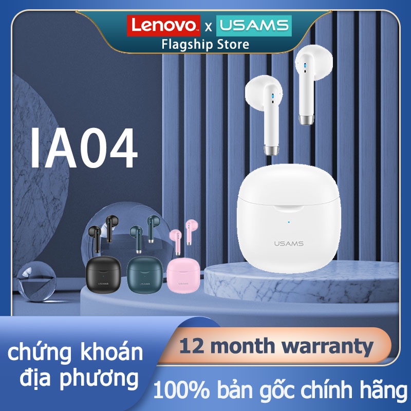 Tai Nghe Không Dây USAMS IA04 BT5.0 Mini TWS Pin 28h True Wireless Bluetooth Earphone Stereo Earbuds Stereo earphones