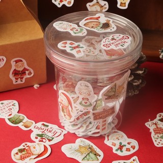 46 Sticker Dán Trang Trí Giáng Sinh