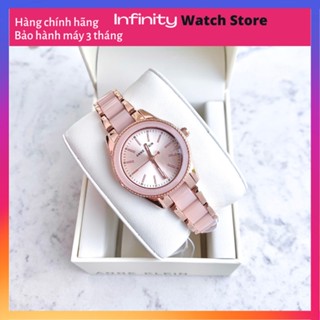 Đồng hồ ANNE KLEIN nữ mã AK/3212LPRG dây demi tone hồng blush và rose gold