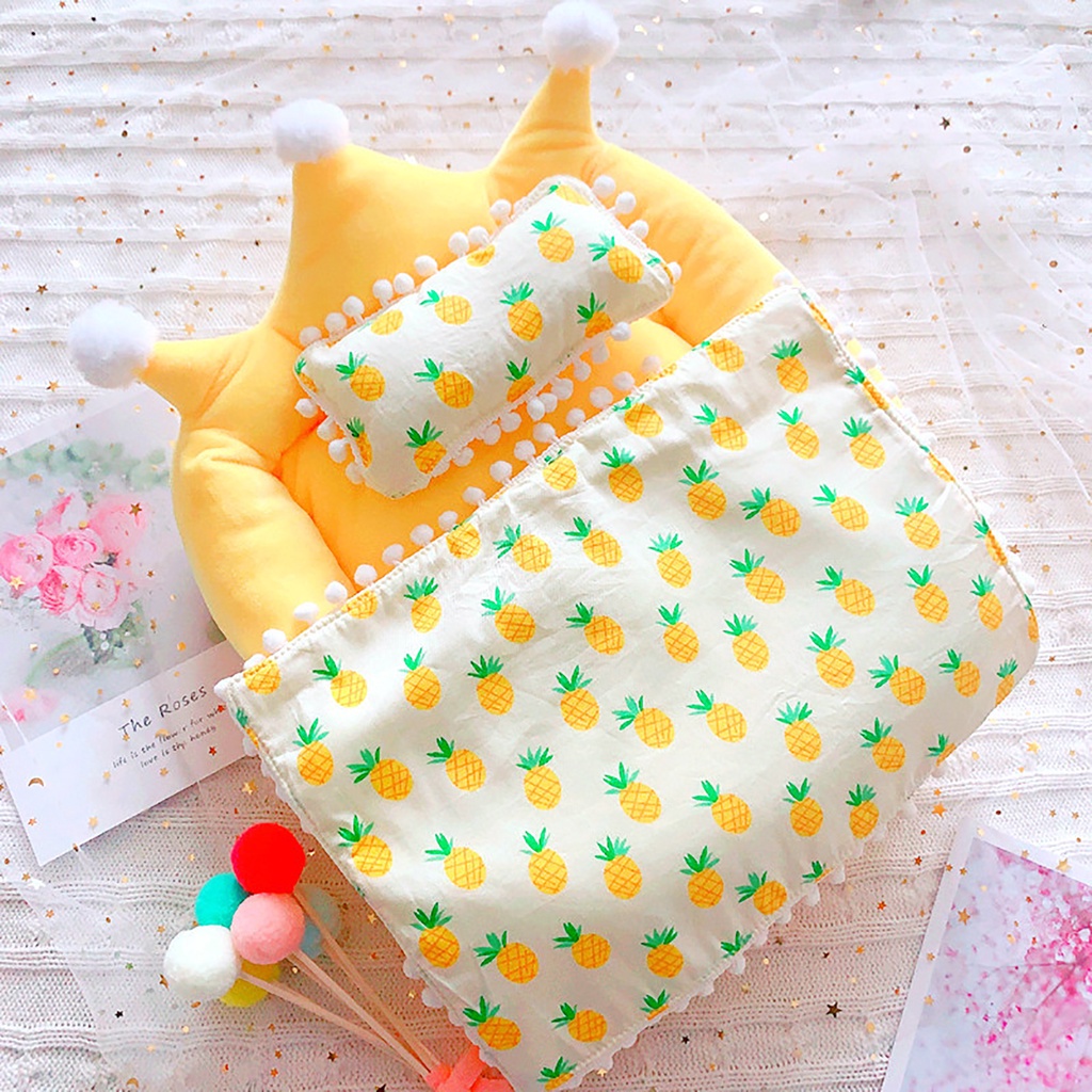 Bộ Giường Ngủ Cho Búp Bê Sunshine123
