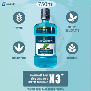 Nước Súc Miệng CHIWHITES Nước Súc Miệng Ngừa Sâu Răng Chóng Hôi Miệng