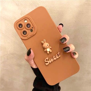 Ốp Lưng Basic Camera Nổi - Mẫu Thỏ Sweet Nổi