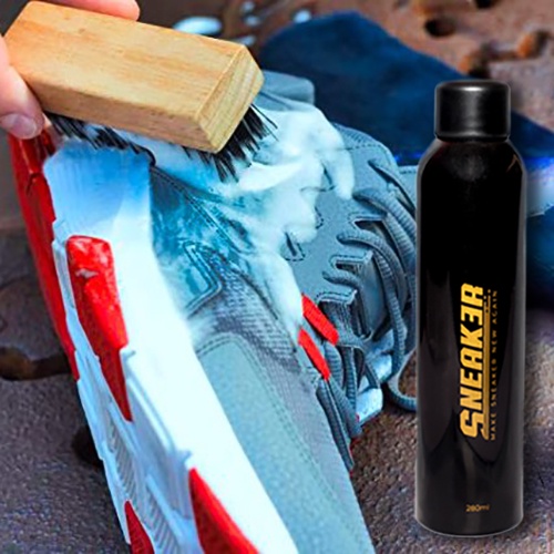 Chai vệ sinh làm sạch giày sneaker 280ml - SNEAK3R
