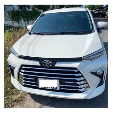 Ốp mặt calang xe Toyota AVANZA 2022- 2023 Mẫu Inox ( ốp calang dưới)