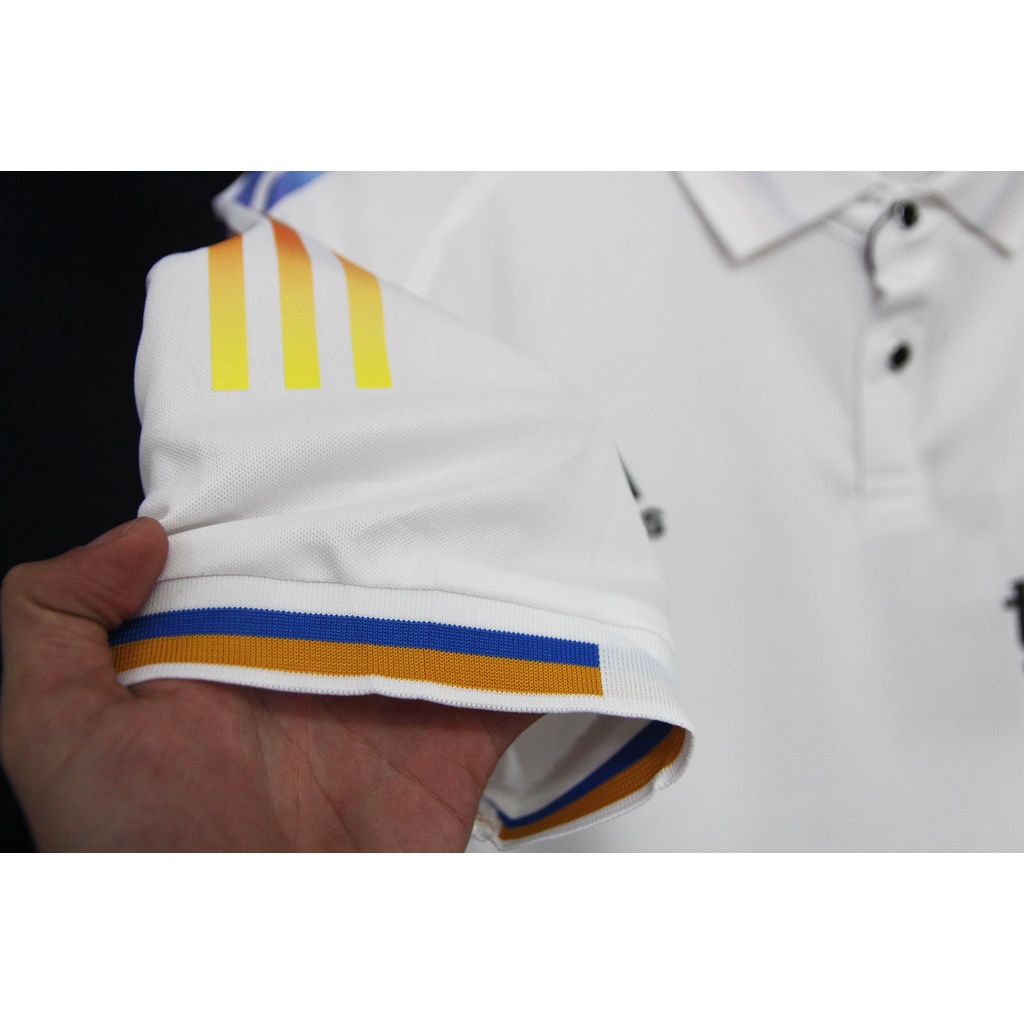 Áo polo MU Trắng Sắc Màu 2022-2023