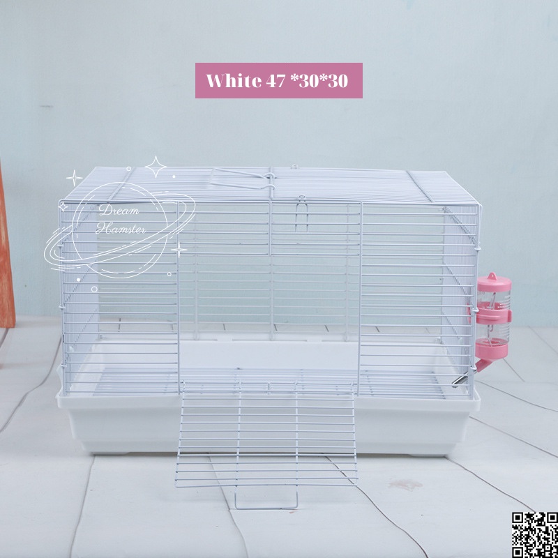 Lồng đại đơn 47*30*30 kèm khung lưới đáy(cao 2cm) cho thỏ con, bọ, sóc (Không kèm bình nước và phụ kiện khác) ...