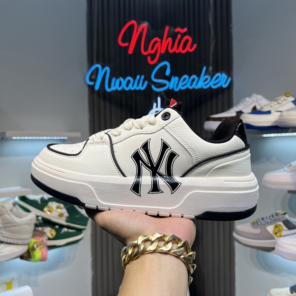 Giày Thể Thao Sneaker MLB Liner Các Màu, MLB Đế Cao 4-5cm