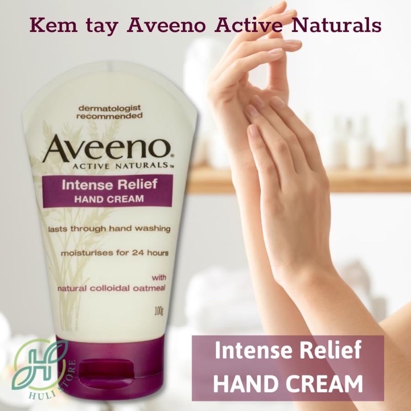 Kem dưỡng tay Aveeno Intense Relief Hand Cream 100g