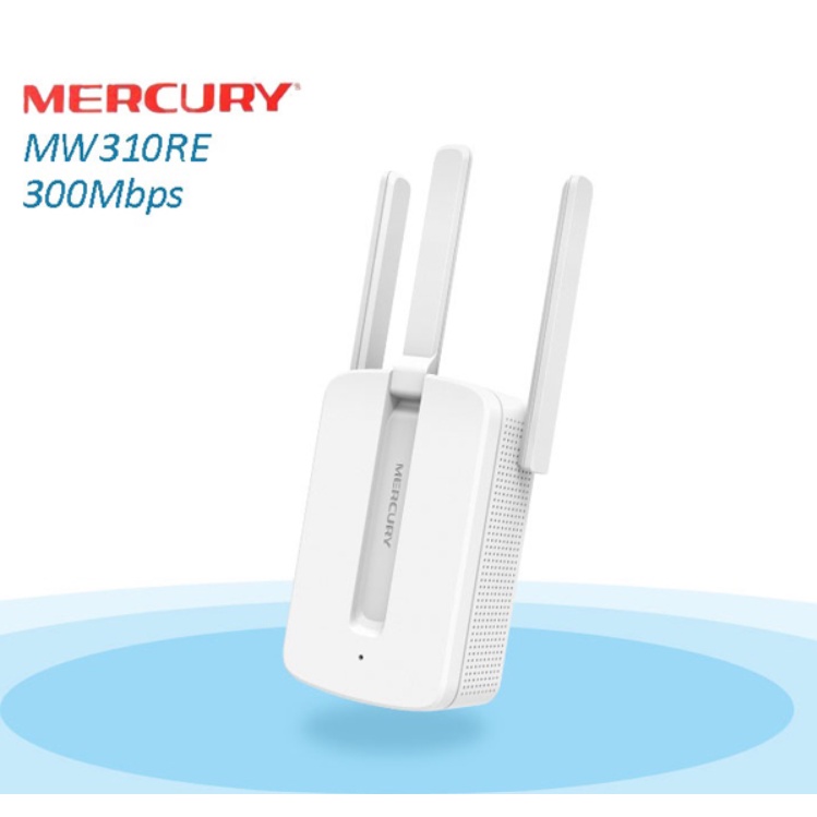 Kích Sóng Wifi 3 Anten Mercury MW310RE Tốc Độ 300Mbps hàng thanh lý | BigBuy360 - bigbuy360.vn