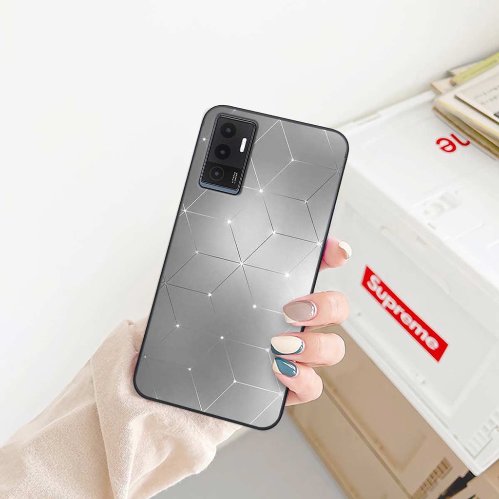 Ốp lưng Vivo V23e / V23 5G hình họa tiết thương hiệu thời trang cao cấp