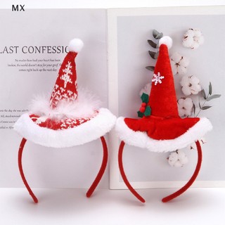 Cài Tóc Hình Nón Ông Già Noel Handmade mingxuan2
