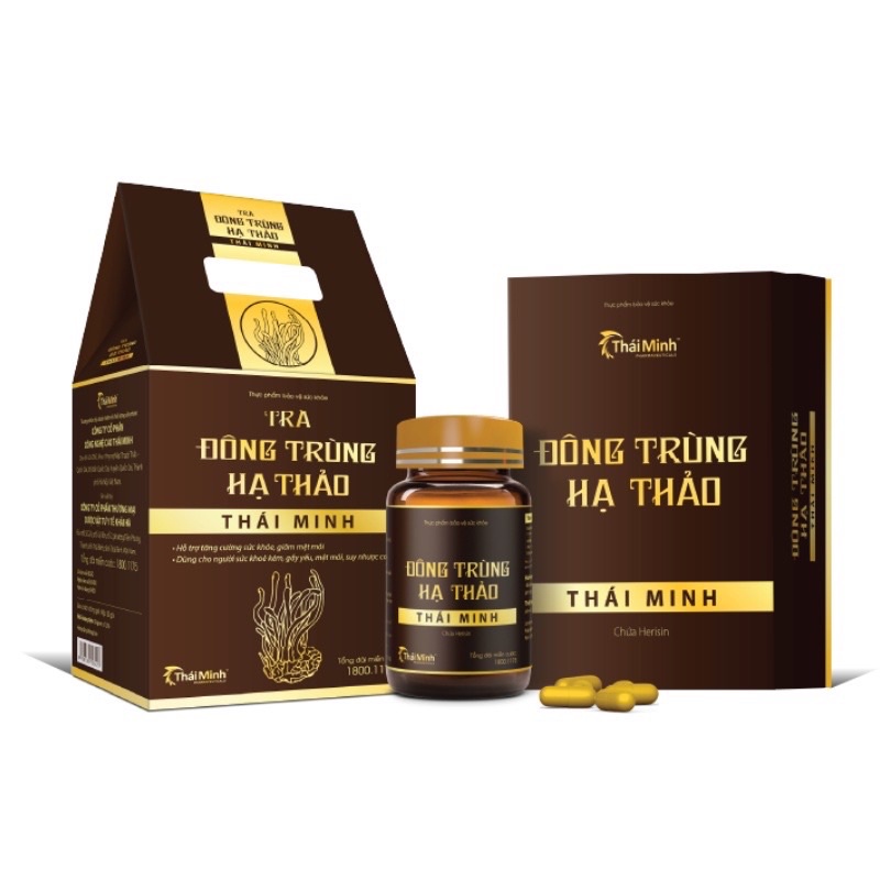 Đông Trùng Hạ Thảo THÁI MINH Tăng Cường Sức Khoẻ