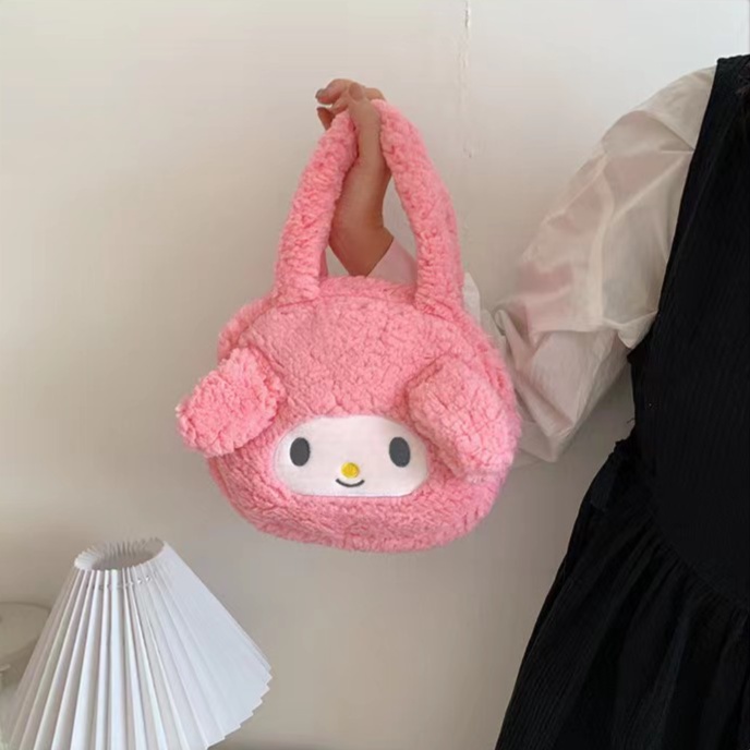 Plus Túi Xách Đựng Điện Thoại Hình Chú Chó Nhồi Bông Dễ Thương