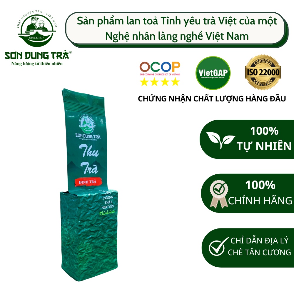 Thu Trà - đinh trà, Chè Tân Cương Thái Nguyên 100% Chè Xanh Tự Nhiên Nước Vàng Sáng Hương Cốm Nếp Mới