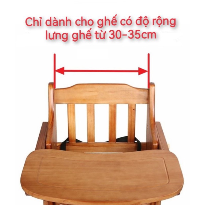 Nệm/đệm êm ái dành cho ghế ăn dặm gỗ