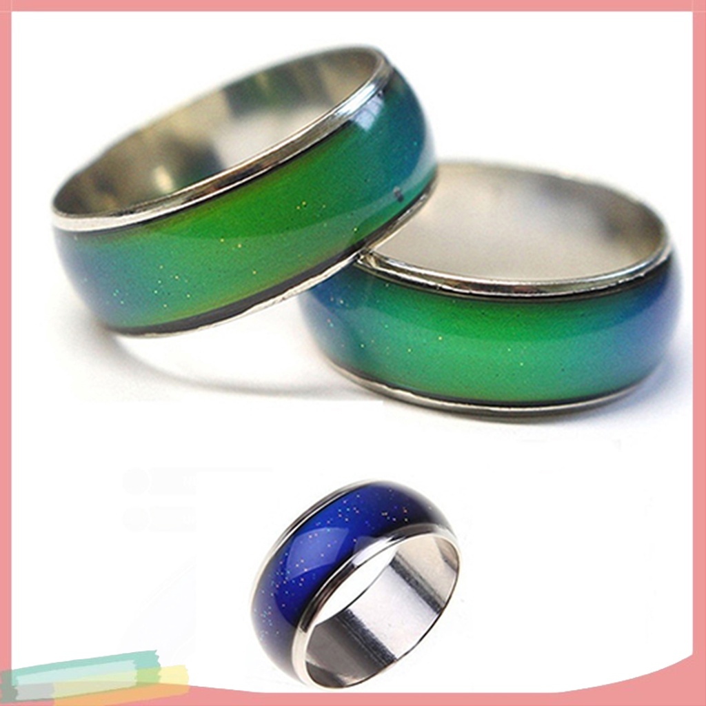Nhẫn hợp kim màu sắc thay đổi theo tâm trạng độc đáo