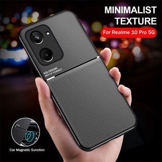 Bao Da Điện Thoại Khung Mềm Hít Nam Châm Chống Sốc Cho Realme 10 Pro 5G Realmi 10 Pro 5G RMX3663 6.72 "
