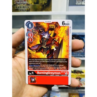 Thẻ bài digimon mã bt7-011 - burninggreymon - digimon - uncommon