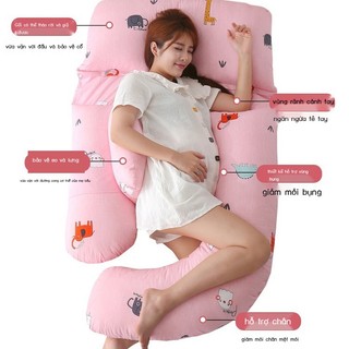 Gối ngủ chữ U cho bà bầu