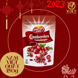 Nam việt quất khô Cranberry 150g Dan D Pak