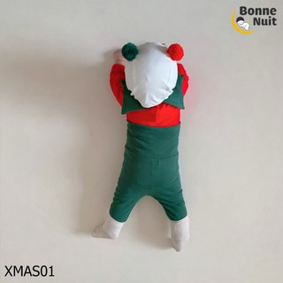 Set đồ Giáng sinh cho bé 3 món nón 2 cục bông