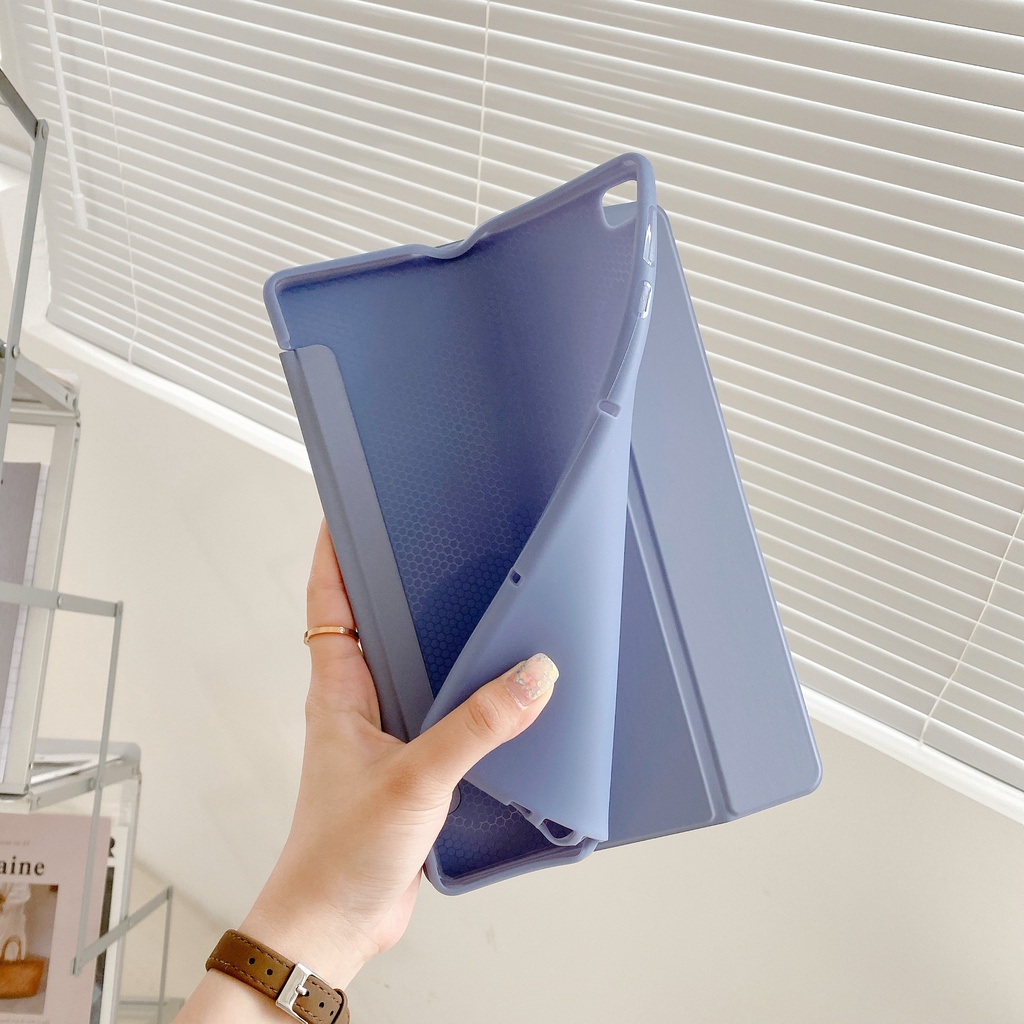 Bao Da Máy Tính Bảng TPU Mềm Màu Trơn Cho Lenovo Tab M10 Plus 3rd Gen 10.6 inch 2022 TB-125F 128F XiaoXin Pad 10.6 2022 Ốp