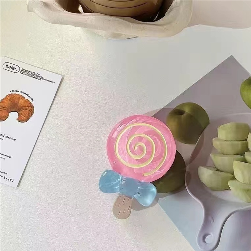 Giá Đỡ Điện Thoại Hình Kẹo Mút Dễ Thương