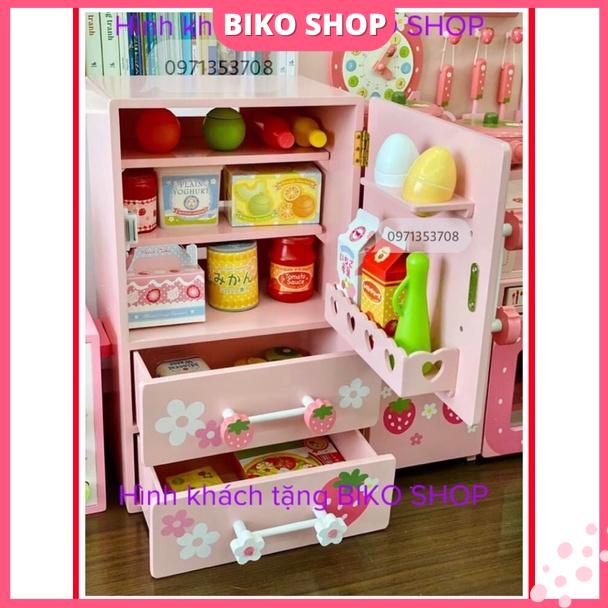 Đồ chơi Tủ lạnh dâu Mother gaden