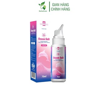 Dung dịch muối vệ sinh mũi trẻ em Matara Ocean Salt 70ml. Vệ sinh sạch sẽ khoang mũi, tăng sức đề kháng hệ hô hấp