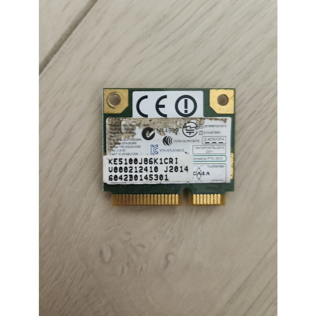 Card wifi laptop HP RealTek RTL8188CE