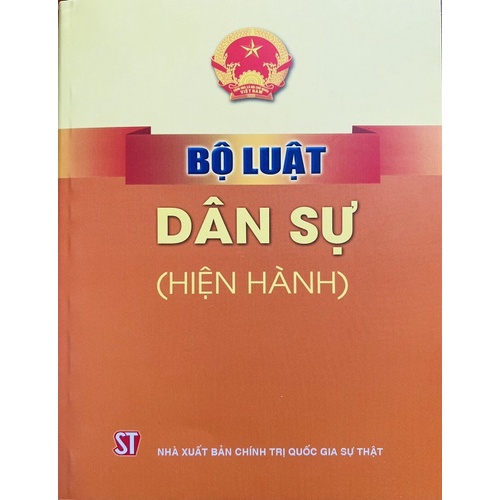 Mã BMINC50 giảm 50K đơn 99K Sách Bộ Luật Dân Sự hiện hành