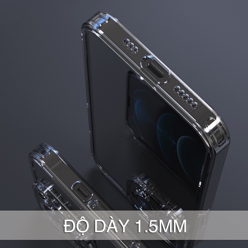 Ốp điện thoại iphone cạnh vuông chó mũi dài đội dưa đáng yêu cho 6/6splus/7/7plus/8/8plus/x/xr/xs/11/12/13/14/pro/max