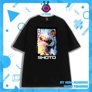 Áo phông My Hero Academia: Shoto Todoroki #3 100% Cotton Nam / Nữ by The Runaway