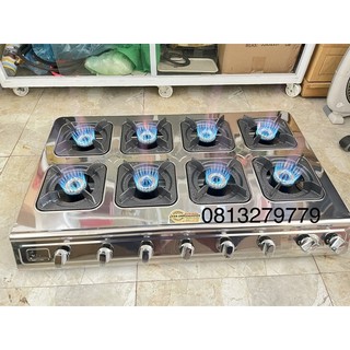 Bếp gas 8 họng khè bán công nghiệp