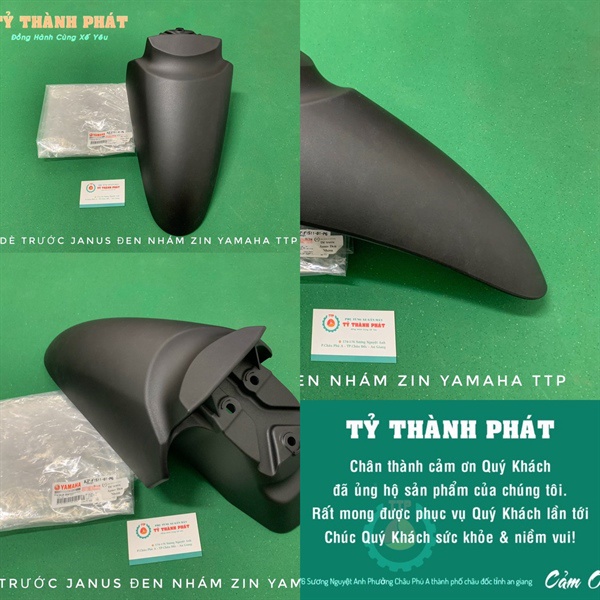 Dè trước Janus Đen Nhám zin