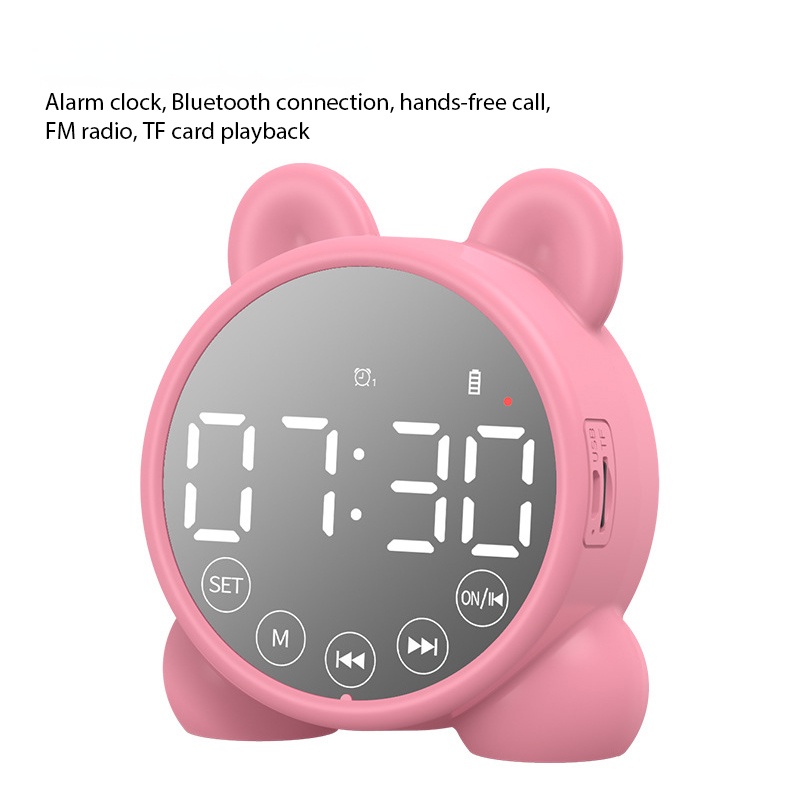 Loa Bluetooth Không Dây Nhỏ Gọn Có Đồng Hồ Báo Thức Để Bàn Hỗ Trợ Thẻ TF / Điện Thoại Di Động Phổ Biến Bán Chạy Nhất | BigBuy360 - bigbuy360.vn