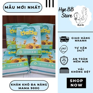 [HÀNG CHÍNH HÃNG] Khăn vải khô đa năng MAMA (Bịch lớn 900g)