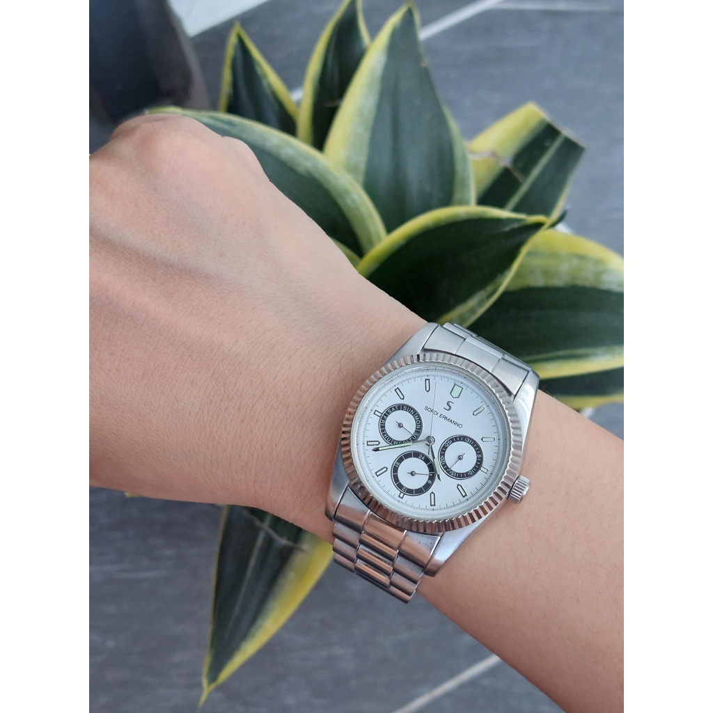 Đồng hồ nam Sordi 6 kim chạy pin hàng Si