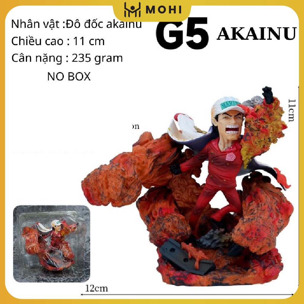 Mô hình chibi G5Luffy, Shank, Katakuri, Kizaru... trong One Piece có LED đẹp, mô hình One Piece