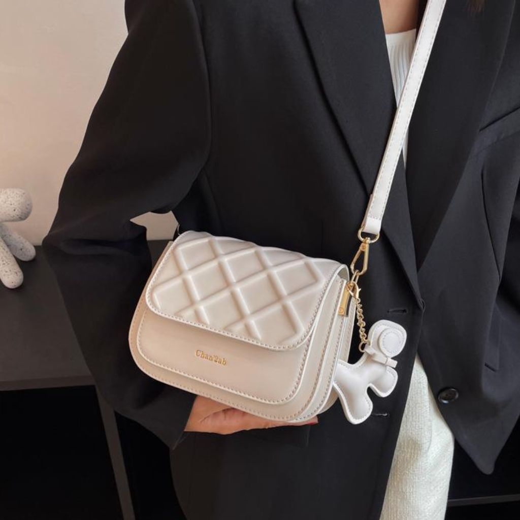 Túi Xách Nữi Đeo Chéo 2 Ngăn Đi Chơi, Đi Tiệc Chất Da PU Cao Cấp  HARA Túi Xách