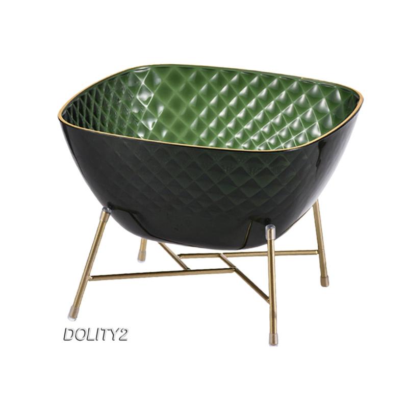 Khay Đựng Trái Cây / Thức Ăn Vặt 2 Ngăn Cho Nhà Bếp