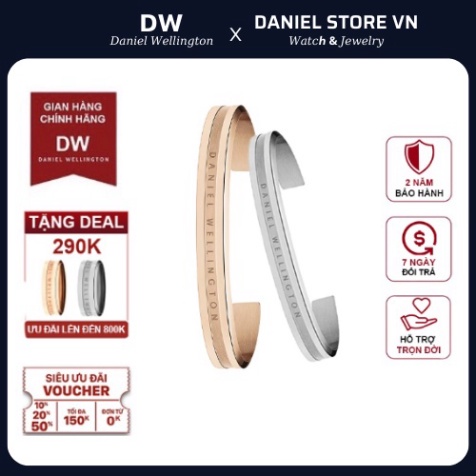 Vòng Tay Daniel Welington Classic Elan Bracelet Cuff DW V3 Chính Hãng - DanielStoreVn .